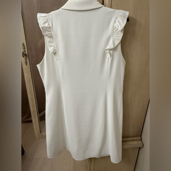 Adelyn Rae Cream Sleeveless Ruffle Mini Dress - Picture 7 of 7